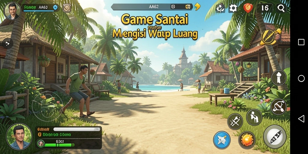 Menampilkan gameplay seru dan grafis menarik dari AA62.