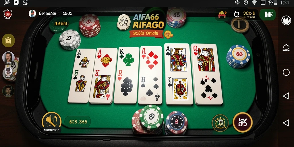 Tampilan seru gameplay AIFA66 yang mengasyikkan.