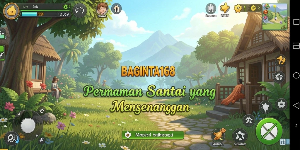 Tampilan gameplay <strong>BAGINTA168</strong> yang penuh warna dan menarik.