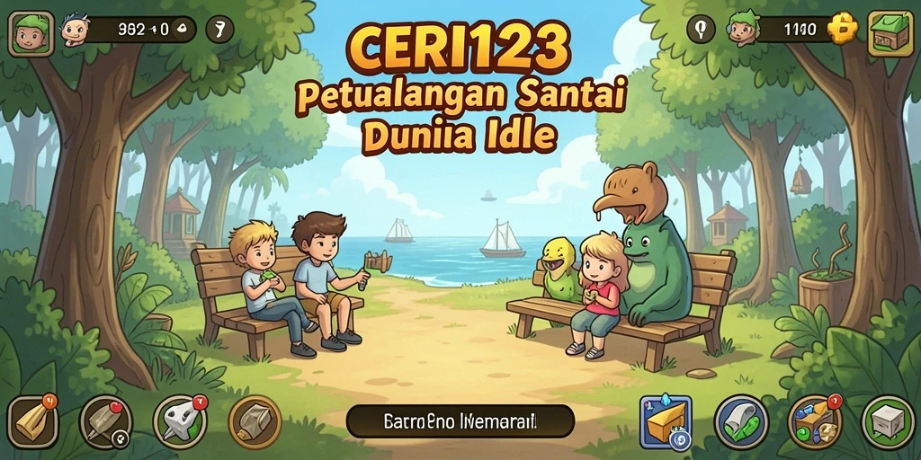 Tampilan menarik dari gameplay <strong>CERI123</strong> yang santai dan menyenangkan.