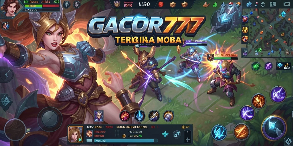 Screenshot gameplay GACOR777 dengan aksi seru dan strategi tim.