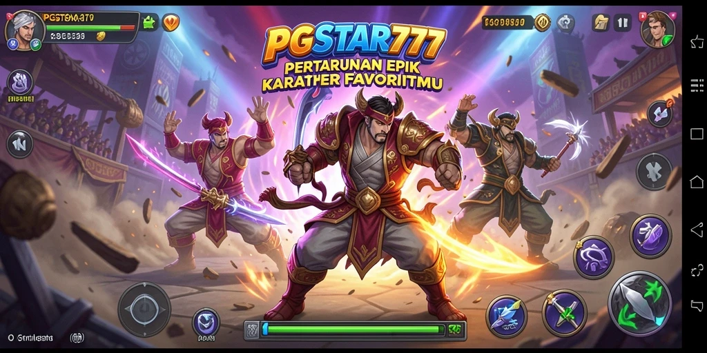 Gameplay seru PGSTAR777 dengan pertarungan yang mendebarkan
