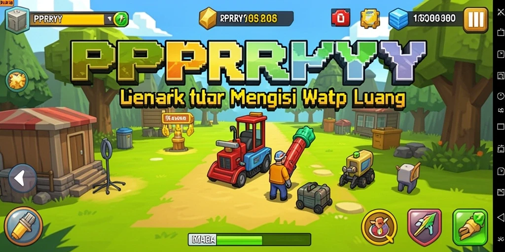 Screenshot gameplay PPRRYY yang menunjukkan keseruan permainan Idle.